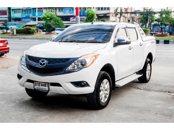 2014 Mazda BT-50 2.2 Pro Double Cab Hi-Racer ดีเซลสี : ขาว